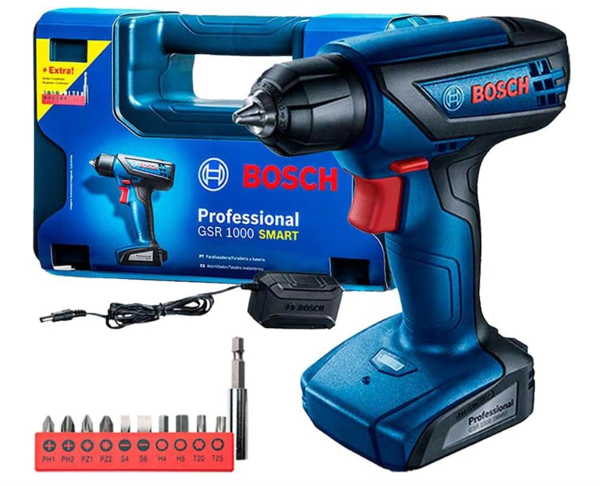 Máxima autonomia: garante até 600 parafusamentos por carga
Melhor relação performance, autonomia e custo-benefício do mercado em 12V
Interruptor de velocidade variável para melhor controle e qualidade dos seus trabalhos
Potente com torque de 15Nm
Vem com luz de LED e Indicador de status da bateria
Para mais desempenho de sua ferramenta, use os acessórios Profissionais Bosch